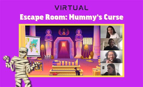 Overcome the puzzles and challenges of the Pyramid Curse Escape Room